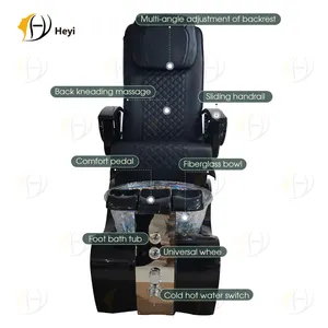 Luxury Modern Nail Salon Throne Professional High Back Foot Spa Massage Manicure Pedicure Chairs