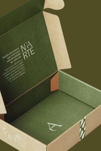 Cajas de Cartón Corrugado Plegables Pequeñas con Logotipo Personalizado al por Mayor – Empaque Colorido - Product Image 2
