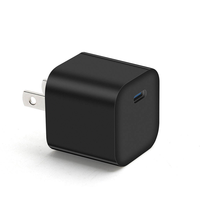Chargeur mural USB-C 12W mini à charge rapide 5V2.4A, certifié FCC, adaptateur de voyage portable pour iPhone – Meilleures ventes