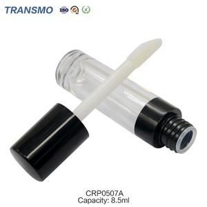 Tubes de brillant à lèvres de Noël de qualité supérieure, fournisseurs de tubes de brillant à lèvres personnalisés, tubes de brillant à lèvres vides ronds de 8,5 ml avec pinceau, couleur nude personnalisée - Product Image 6