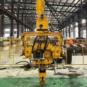 Kt250 टिल्टिंग ढेर ड्राइवर खुदाई माउंटेड हाइड्रोलिक वाइयो हैमर टिंगटिंग मशीन टिल्ट ढेर हथौड़ा - Product Image 5