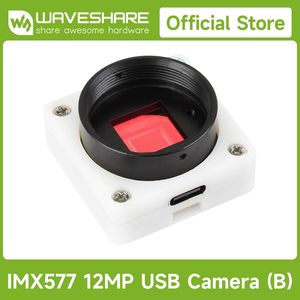 Cámara USB Waveshare IMX577 de 12MP (B), Resolución 3840 × 3024, Plug and Play, Compatible con Lentes C/CS K675 - Product Image 3