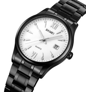 SKMEI 2158 पुरुष क्वार्ट्ज घड़ी क्लासिक स्टाइल वॉटरप्रूफ ल्यूमिनस पॉइंटर घड़ी - Product Image 5