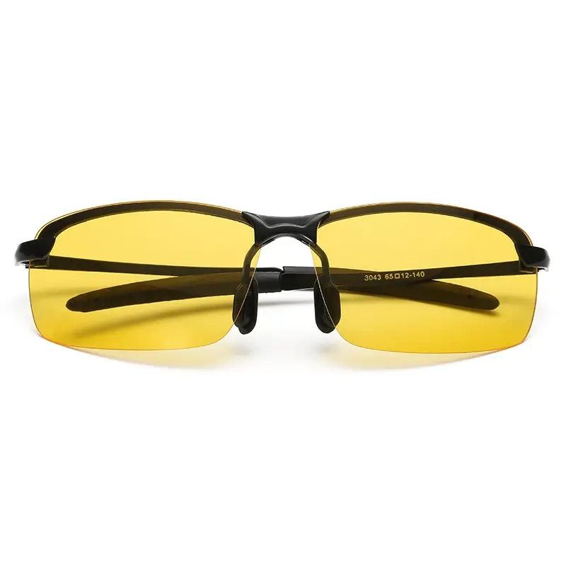 Gafas de sol deportivas con protección UV400, lentes de sol a la moda para conducción, esquí, escalada, conductor personalizado, visión nocturna, estilo Retro, 3043
