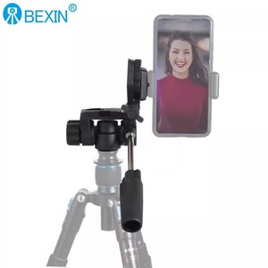 ขาตั้งโทรศัพท์ Bexin พร้อมหัวบอลสำหรับถ่ายทอดสดบนมือถือ ทำจากอลูมิเนียมอัลลอย พกพาสะดวก 3 ท่อน ปรับระดับได้ด้วยลูกบิด - Product Image 1