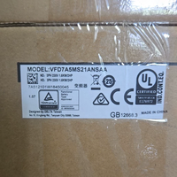 Delta VFD7A5MS21ANSAA MS300 AC Drive 1.5KW 230V 1 Fasa 7.5A VFD Kontrol Vektor untuk Kontrol Kecepatan Motor Mesin Tekstil