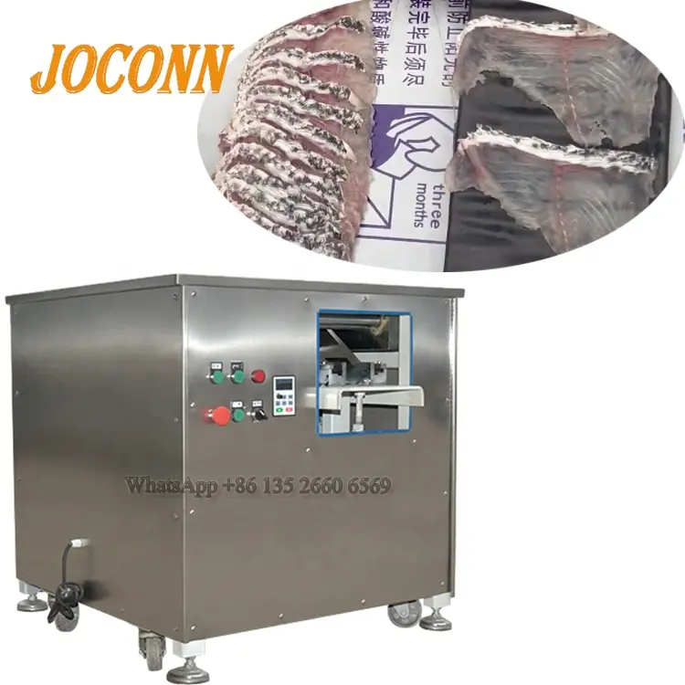 संचालित करने में आसान स्वचालित मछली मांस स्लाइसिंग मशीन मछली कटर मशीन कार्प सैल्मन टूना मछली स्लाइसिंग मशीन फैक्टरी मूल्य के साथ