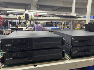 High End Quality LA12X DSP Power Amplifier <strong>4</strong>*2200w Class D La12x Sound Amplifier <strong>Work</strong> with Computer - Product Image 3