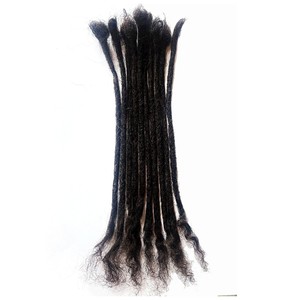 <span class=keywords><strong>Extensiones</strong></span> de Cabello Remy Indio de 18 Pulgadas para Crochet, 100% Cabello Humano Natural, Rasta Dreads para Hombres - Product Image 4