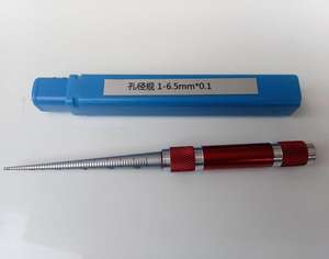 Jauge de diamètre intérieur conique et jauge d'épaisseur 1-6,5 mm en acier blanc, précision 0,05 - Product Image 5