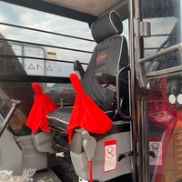 Excavatrice sur chenilles Sany SY75C d'occasion, cabine climatisée, chenilles en caoutchouc et acier, accessoires personnalisables en option, multiples conditions de vente