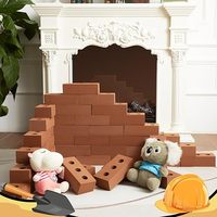 Blocs de construction en mousse pour enfants, blocs épais en mousse, grands blocs en EVA, jouet de construction pour empiler, construction avec trous circulaires