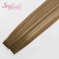 Extensions de cheveux à bandes adhésives en gros pour revendeurs, extensions de cheveux Remy à bandes adhésives, extensions de cheveux humains à bandes adhésives en gros