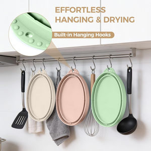 Revêtements de bol en silicone pliables pour batteur sur socle inclinable <span class=keywords><strong>KitchenAid</strong></span> 4,5/5QT, qualité alimentaire, réutilisables - Product Image 4