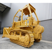 Bulldozer original avec treuil Treuil hydraulique de bulldozer Caterpillar CAT D7G D6G D7R d'occasion