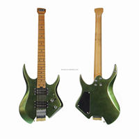 Wholesale Stringed Instruments Deviser Guitar Factory Headless Electric Guitar for OEM