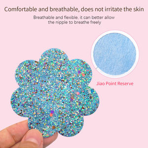 Glow In Dark Sexy Roze Tepelhoezen Voor Kleine Borsten Cover Voor Zachte Sexy Borsten Voor Muziekfestivals - Product Image 5