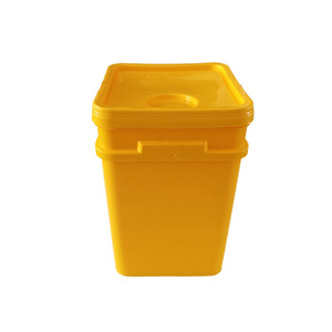 Xô Đựng Thực Phẩm Hình Vuông Thùng Nhựa Có Nắp In Lụa Bằng Nhựa Kích Thước Đầy Đủ. In Chuyển Nhiệt 1 Lít - Product Image 6