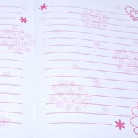 Journal intime secret avec serrure et clé Cahier d'écriture et de dessin à couverture rigide pour enfants Ensemble de papeterie avec stylo