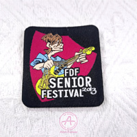 Date de livraison rapide Produit en gros Patch tissé design décoration pour sac à main Usine Bas quantité minimale de commande Nouveau design