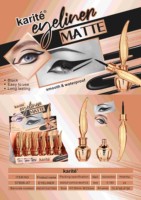 Crayon Eyeliner Mat Karité Facile à Appliquer, Exquis, Imperméable, Haute Qualité, Noir, Marque Privée, Vente en Gros