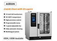 Horno de Vapor Comercial Inteligente Aubson, Horno de Convección para Hornear