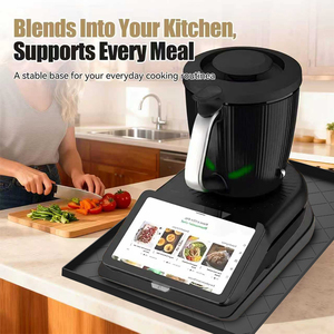 Nueva Bandeja de Silicona Moderna y Sencilla para Procesador de Alimentos <span class=keywords><strong>Thermomix</strong></span> TM7, Cafetera y Mesa Móvil - Ideal para Encimera de Cocina - Product Image 2