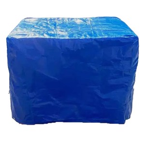 Ruigu Huizhong Equipment Cover Blue Silver <b>Waterproof</b> Sunproof Dustproof Outdoor Furniture Protection Custom Size Available - Product Image 1