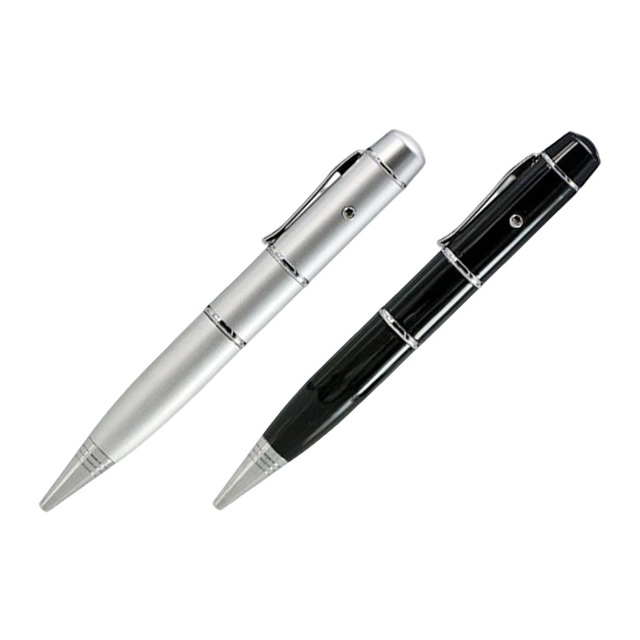 Factory Direct Multi Function Advertising 3-in-1 16G 32G 64G 128G USB Flash Drive with Laser Pen Metal