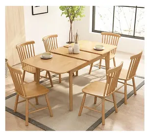 Good Quality Modern Restaurant Stackable Windsor Wood Chair For Wedding