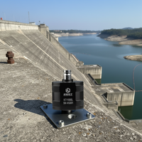 Capteur d'accélération piézoélectrique uniaxial IEPE 10V/g, transducteur d'accéléromètre de vibration ICP ±0,5g pour la surveillance des vibrations des bâtiments