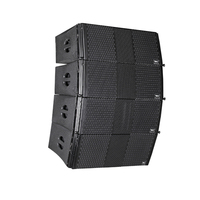 Muenled Set Completo Subwoofer de Graves de 10 y 18 Pulgadas Altavoz de Línea Profesional Activo y Pasivo para Conciertos al Aire Libre Escenario Iglesia Colgante