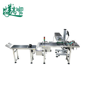 Machine de gravure laser CO2 en ligne 60W avec séparateur de sacs plastiques automatique, inspection double feuille et élimination des déchets - Product Image 5