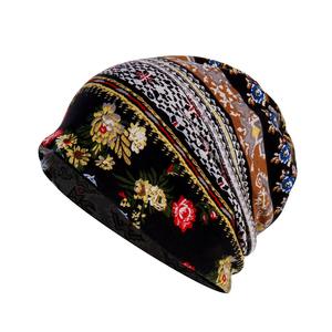 <span class=keywords><strong>Bonnet</strong></span> <span class=keywords><strong>chimio</strong></span> ample et décontracté en coton 100% avec logo personnalisé, motif cachemire bohème chic, broderie à la main, pour hommes et femmes, idéal pour le ski - Product Image 4