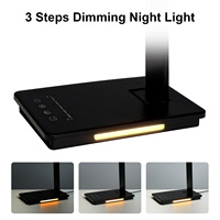Lampe de bureau LED OEM avec protection oculaire, base moderne, commande tactile, design pliable et réglable pour la lecture, le bureau et l'utilisation informatique