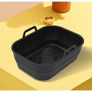 Silicone <b>Baking</b> Inserts <b>Set</b> for Air Fryer Oven Safe Dishwasher Safe Multi Color Non Stick Cooking <b>Trays</b> for <b>Baking</b> and Roasting - Product Image 2