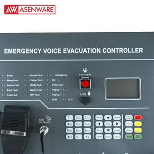 Senware ، تحكم بالإخلاء الصوتي من Asenware مع 10 محطات منطقة