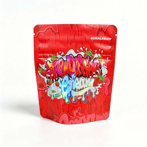 Custom Child Resistant Stand Up <b>Pouch</b> US 16 CFR & 1700. 20 Certificated Smell Proof Opaque Mylar Foil Bag MOQ 500pcs OEM Factory - Product Image 6