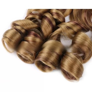 <span class=keywords><strong>Cheveux</strong></span> synthétiques à tresser pour dreadlocks africaines, boucles larges et souples, résistants à la chaleur, pour crochet - Product Image 4