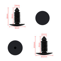 Twotrees – broches en nid d'abeille pour établi de panneau en nid d'abeille à ouverture 9.0/7.5, broches de lit en nid d'abeille, accessoires