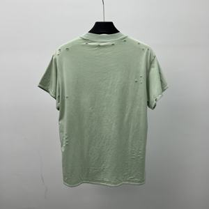 เสื้อยืดสตรีทแวร์สั่งทำพิเศษ ผ้าฝ้าย 100% ลายขาด ดีไซน์พิมพ์ลายฟอกสีคุณภาพสูง เสื้อยืดโอเวอร์ไซส์ทรงใหญ่ หนานุ่ม สไตล์ดิสเทรส สำหรับทุกเพศ - Product Image 5