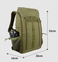 Sac à dos médical tactique, trousse de premiers soins d'extérieur, kit d'urgence multifonctionnel pour l'alpinisme, nylon imperméable camouflage