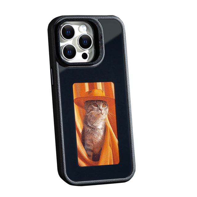 Phone With E Ink Screen Custom Nfc E-Ink Phone Case With Picture Display With Digital Led Screen Case for Iphone 13 14 15 16