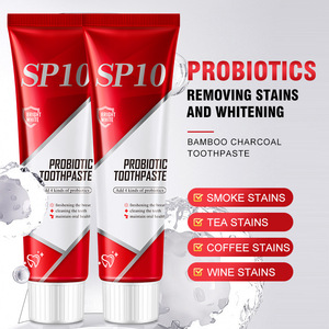 La <span class=keywords><strong>Mejor</strong></span> <span class=keywords><strong>Pasta</strong></span> Dental Probiótica Natural Sp10 para Eliminar Suavemente las Manchas, Proteger las Encías, Refrescar el Aliento y Blanquear los <span class=keywords><strong>Dientes</strong></span> - Product Image 2