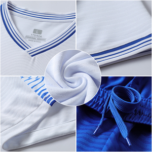 Gli uomini su misura di calcio indossano la maglia da calcio più economica per la squadra Quick Dry maschile <span class=keywords><strong>tuta</strong></span> da calcio traspirante maglia da calcio per i bambini D8861 - Product Image 5