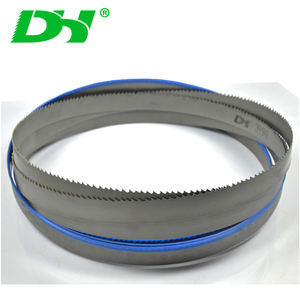 ใบเลื่อยสายพานไบเมทัล DH Woodworking Tool ขนาดสั่งทำได้ ขายส่ง ใบเลื่อยสายพานไบเมทัล M35 M42 M51 สำหรับตัดไม้ - Product Image 1