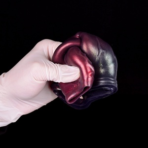Funda de Silicona para Pene NNSX con Anillo de Silicona con Forma de Nudo Animal, Anillo para Pene, Alargador de Pene, Retrasador de la Eyaculación para Hombres Adultos, Juguetes Sexuales - Product Image 6