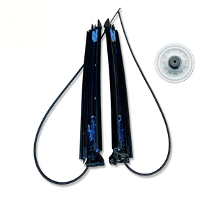 메르세데스 벤츠 E 쿠페 W238 E238용 벌크 카 투 도어 파노라마 선루프 트랙 및 기어 수리 키트 A2387800800 A2387800900 - Product Image 1