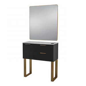 Ensemble de mobilier de <span class=keywords><strong>salon</strong></span> en gros, chaise de coiffure et station de miroir, chaise de <span class=keywords><strong>salon</strong></span> de coiffure commerciale - Product Image 4