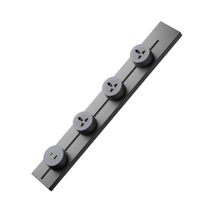 Touchmi Binario Elettrico Rimovibile Compatibile con Standard EU/UK/Universale con Presa, Soluzione per Scrivania da Ufficio - Product Image 6